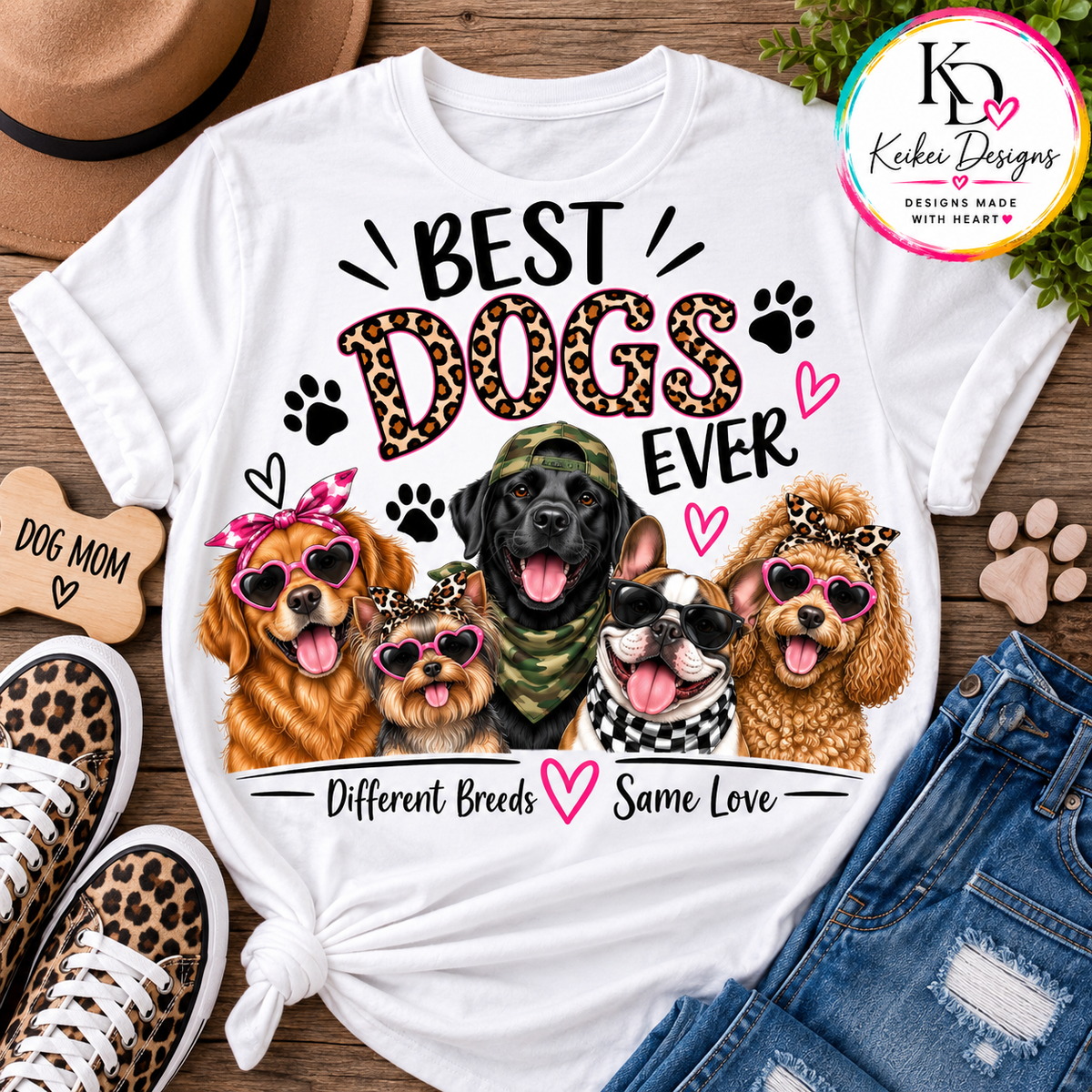 Best Dogs Ever — Different Breeds, Same Love
