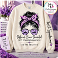 Different. Brave. Beautiful. — Rett Syndrome Awareness Sweatshirt