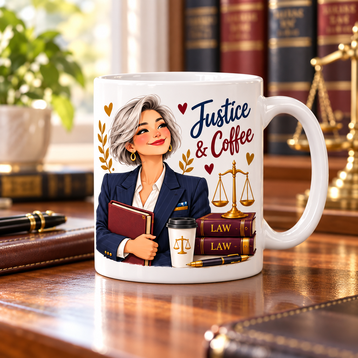Justice & Coffee Mug